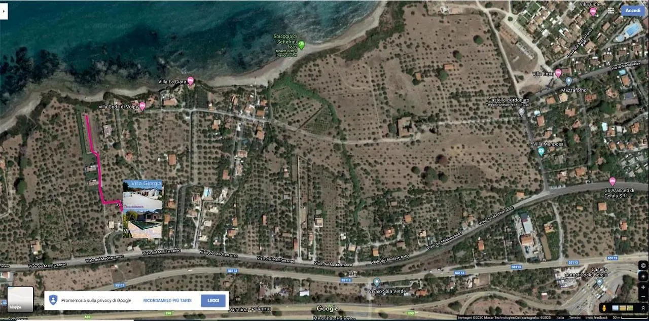 צ'פאלו Villa Giorgia 2020